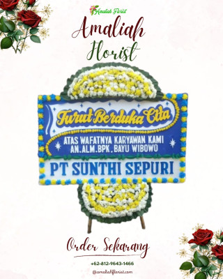 Papan Bunga Duka di Kalijati