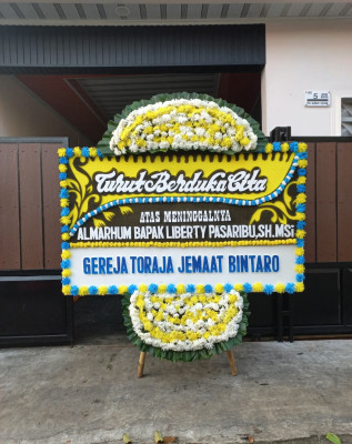 Papan Bunga Duka di Kalijati