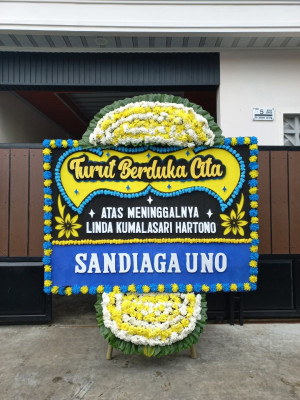 Papan Bunga Duka di Kalijati