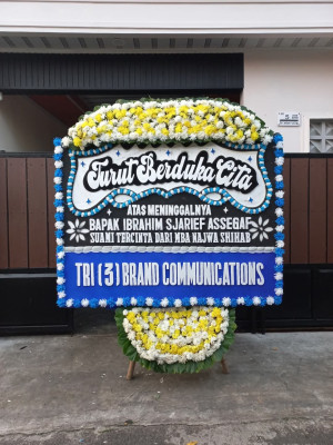 Papan Bunga Duka di Kalijati